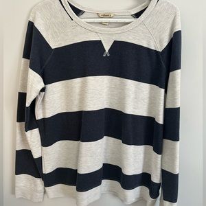 Striped Gh.Bass&Co Crewneck